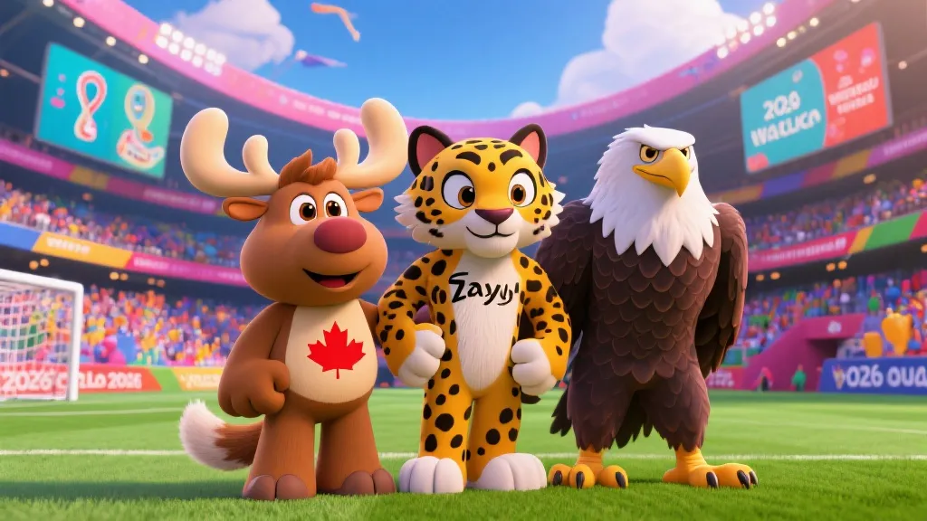 揭秘2026世界杯吉祥物：Maple、Zayu与Clutch背后的文化密码与狂欢寓意